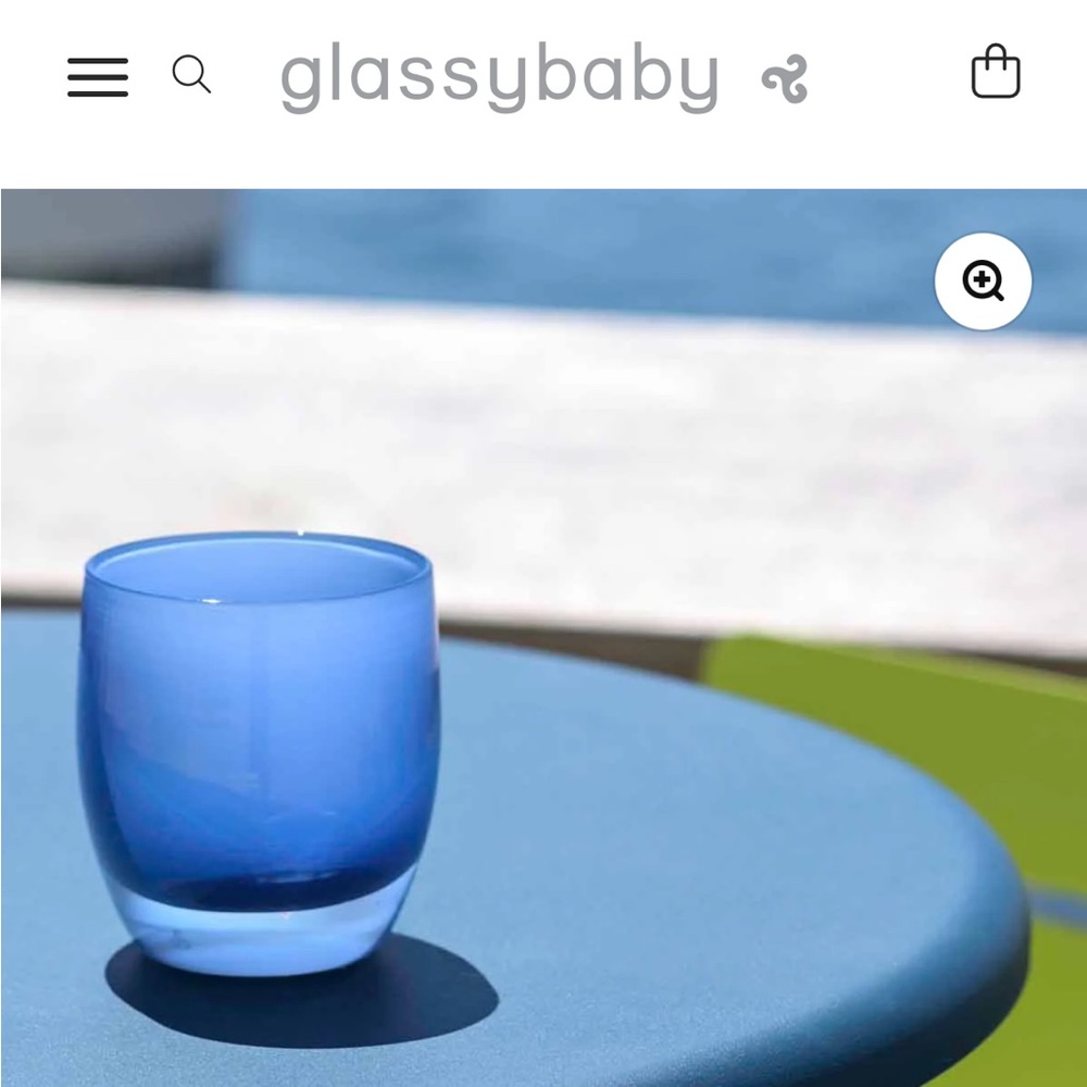 Forever Young piece from glassybaby